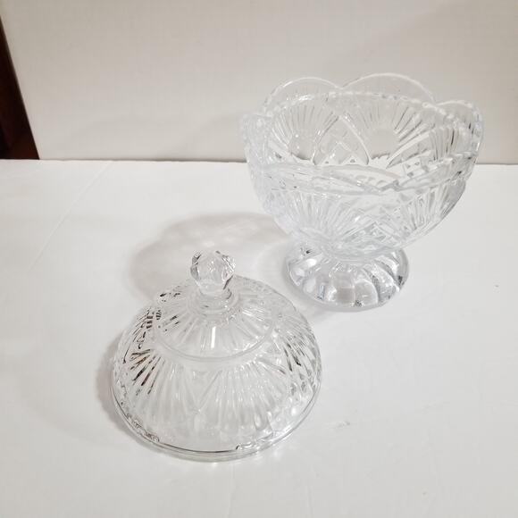 Godinger Shannon Freedom covered crystal candy dish - Picture 6 of 16